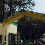 an undated photo of alliance girls highschool