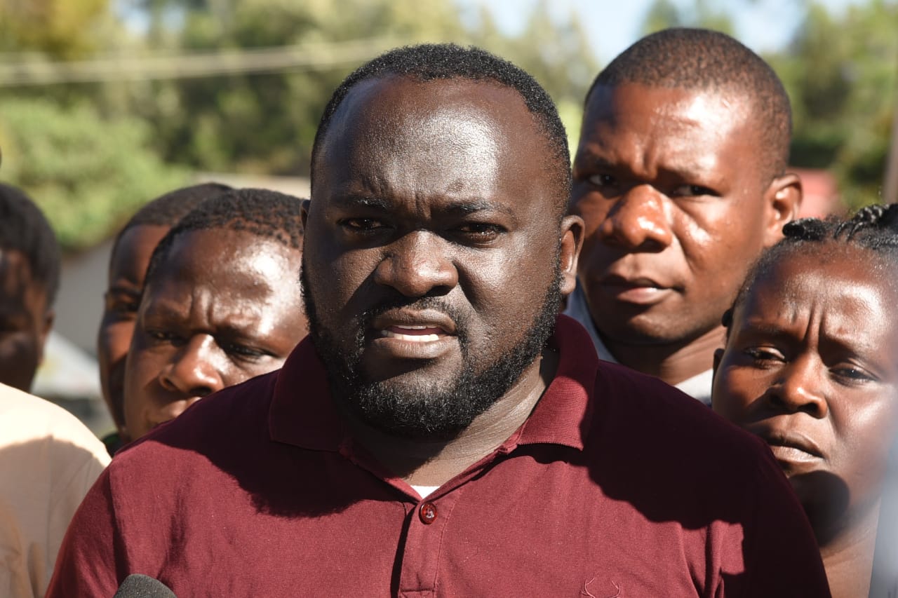 Senator David Wakoli Wafula addresses the 2025 National Food Systems Summit.PHOTO/COURTESY
