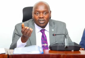 Samson Cherargei, during a sitting on Thursday, February 12, 2026. PHOTO/@scherargei/X