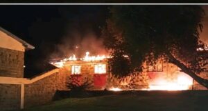 The fire started at approximately 8:00 p.m. and affected two dormitories within the school compound. ALLAN BRADLEY