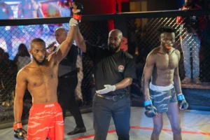 MMA Pro Fight Night 2 electrified fans as local fighters dominated the card. The standout was Ali Abbad Usama, who stunned the crowd with a rare shotgun armbar submission against South Sudan’s Peter Bushak.