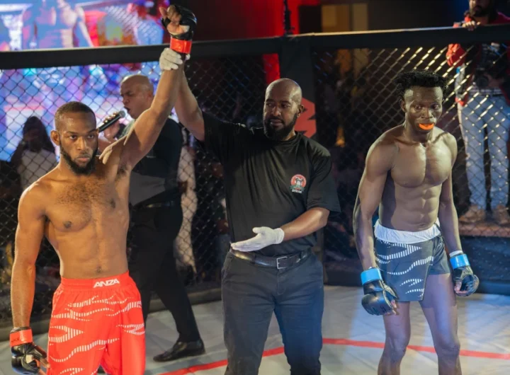 MMA Pro Fight Night 2 electrified fans as local fighters dominated the card. The standout was Ali Abbad Usama, who stunned the crowd with a rare shotgun armbar submission against South Sudan’s Peter Bushak.