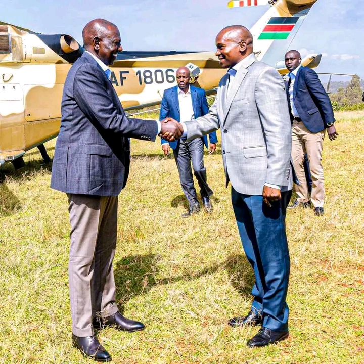 The President confirmed that the government is committed to completing the project.Ruto informed residents that contractors are already on site and that preparations for the construction have been finalized. 