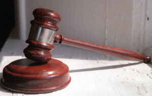Gavel katika chumba cha mahakama. PICHA/FILE