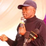 Lugari MP Nabii Nabwera while speaking in Shinyalu during Uwezo fund forum on friday, january 23, 2025. PHOTO//https://www.facebook.com/hon.elsie.busihile.muhanda