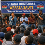 Vijana Bungoma Wapaza Sauti.AI-Generated Image. TMG Stock