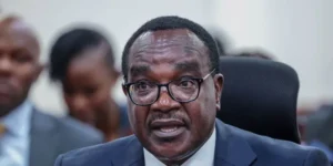 Education CS Julius Ogamba when he appeared before the National Assembly's Education Committee on August 5, 2026. Photo Parliament